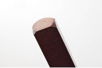 中古　美品　六本木アピス(APIS)取り扱い　イタリア家具　猫脚のデザインが魅力的な彫刻入りアームチェア(ダイングチェア、イス、椅子)(定価約25万円)(R-077686)