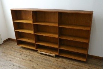 和製アンティーク　特大!!古い図書館のブックラック　(R-077692)