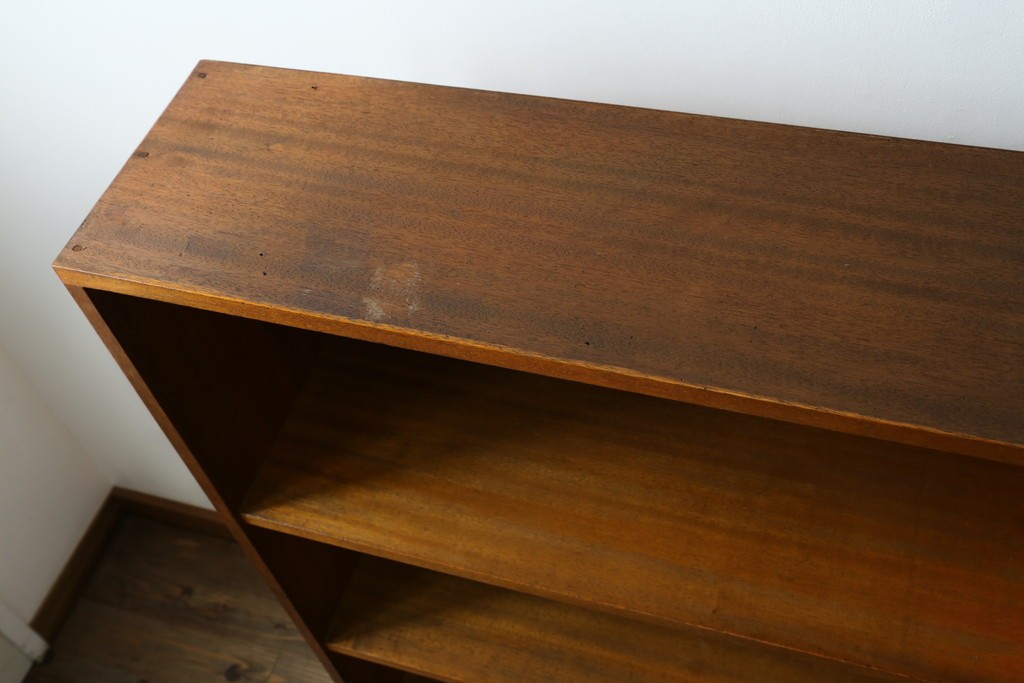 和製アンティーク　特大!!古い図書館のブックラック　(R-077692)