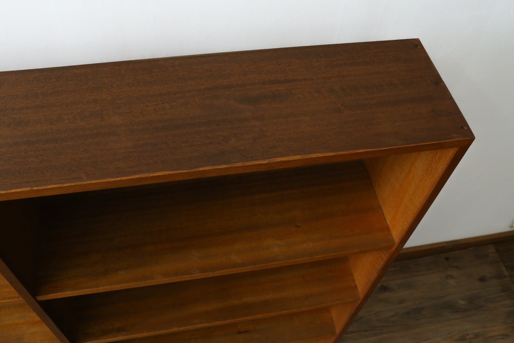 和製アンティーク　特大!!古い図書館のブックラック　(R-077692)