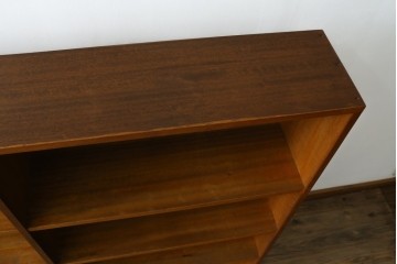 和製アンティーク　特大!!古い図書館のブックラック　(R-077692)