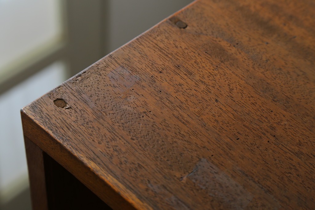 和製アンティーク　特大!!古い図書館のブックラック　(R-077692)