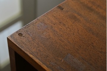 和製アンティーク　特大!!古い図書館のブックラック　(R-077692)