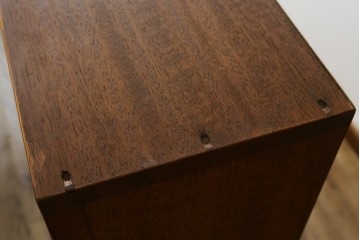 和製アンティーク　特大!!古い図書館のブックラック　(R-077692)