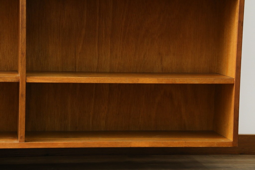 和製アンティーク　特大!!古い図書館のブックラック　(R-077692)