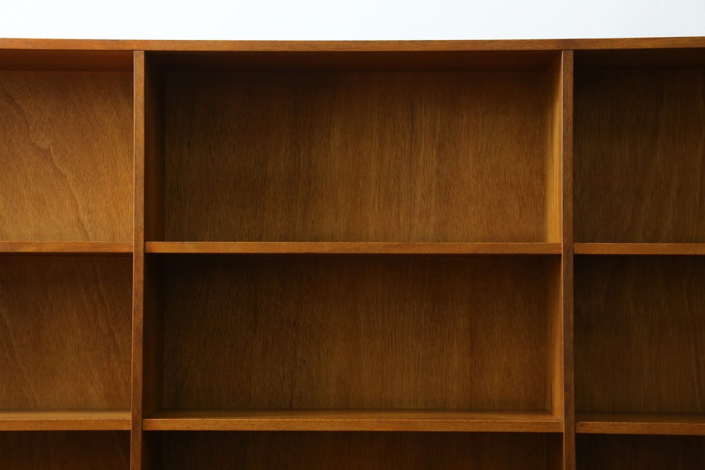 和製アンティーク　特大!!古い図書館のブックラック　(R-077692)