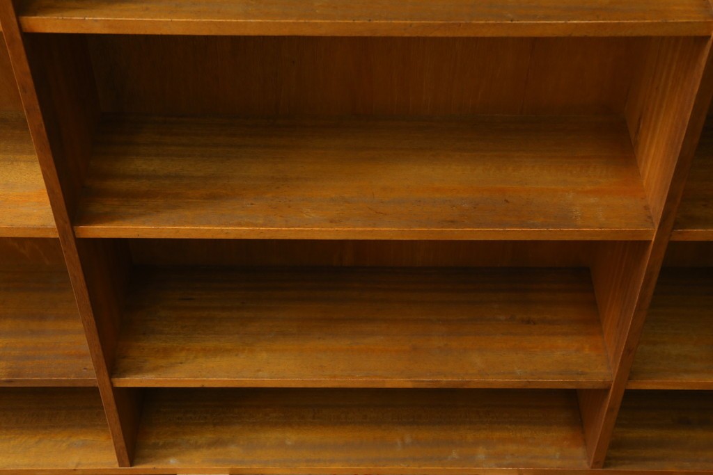 和製アンティーク　特大!!古い図書館のブックラック　(R-077692)