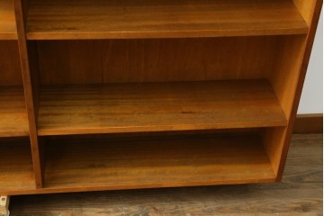 和製アンティーク　特大!!古い図書館のブックラック　(R-077692)