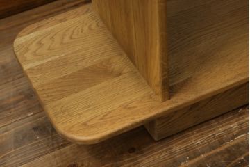 中古　希少な絶版品!　ACME Furniture(アクメファニチャー)　POCATELLO　SHELF(ポカテロ　シェルフ)-2018　アシンメトリーなデザインがお洒落な飾り棚(オープンラック、ディスプレイラック、陳列棚、店舗什器)(R-077693)