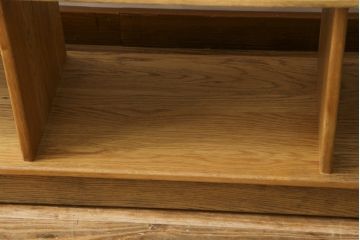 中古　希少な絶版品!　ACME Furniture(アクメファニチャー)　POCATELLO　SHELF(ポカテロ　シェルフ)-2018　アシンメトリーなデザインがお洒落な飾り棚(オープンラック、ディスプレイラック、陳列棚、店舗什器)(R-077693)