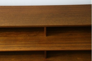 和製ヴィンテージ　図書館で使われていたシンプルなブックラック　(R-077696)