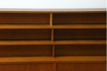 和製ヴィンテージ　図書館で使われていたシンプルなブックラック　(R-077696)