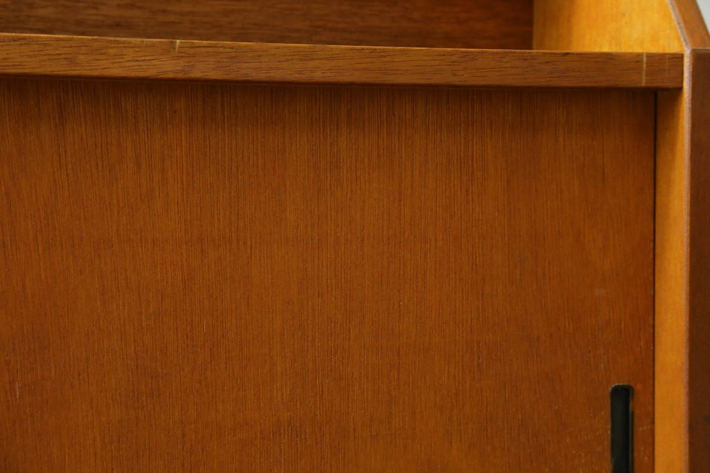 和製ヴィンテージ　図書館で使われていたシンプルなブックラック　(R-077696)