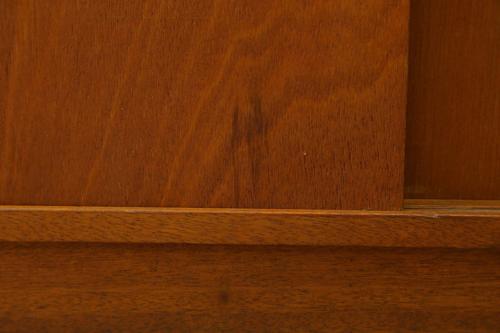 和製ヴィンテージ　図書館で使われていたシンプルなブックラック　(R-077696)