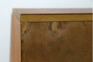 和製ヴィンテージ　図書館で使われていたシンプルなブックラック　(R-077696)