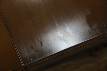 中古　カリモク家具(karimoku)　domani(ドマーニ)　Louis(ルイ)XVシリーズ　優雅な佇まいが魅力的なエクステンションテーブル　(R-077706)