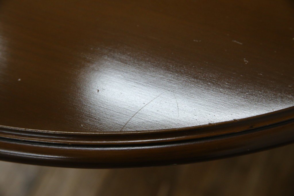 中古　カリモク家具(karimoku)　domani(ドマーニ)　Louis(ルイ)XVシリーズ　優雅な佇まいが魅力的なエクステンションテーブル　(R-077706)