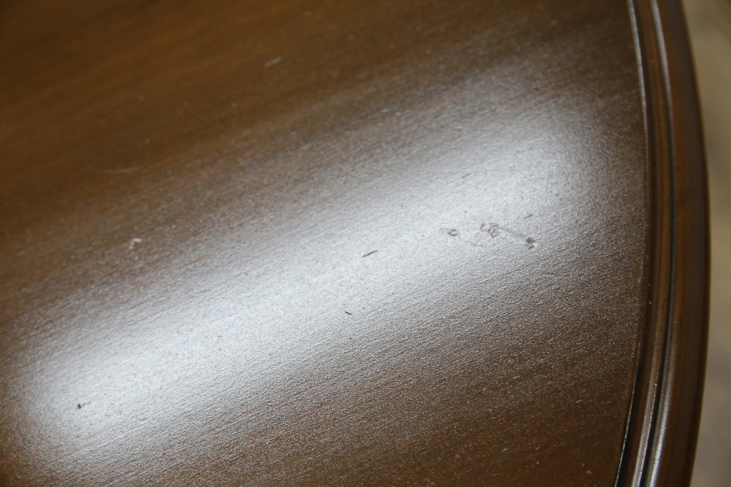 中古　カリモク家具(karimoku)　domani(ドマーニ)　Louis(ルイ)XVシリーズ　優雅な佇まいが魅力的なエクステンションテーブル　(R-077706)