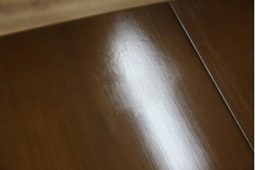 中古　カリモク家具(karimoku)　domani(ドマーニ)　Louis(ルイ)XVシリーズ　優雅な佇まいが魅力的なエクステンションテーブル　(R-077706)