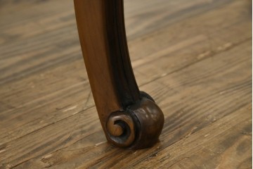 中古　カリモク家具(karimoku)　domani(ドマーニ)　Louis(ルイ)XVシリーズ　優雅な佇まいが魅力的なエクステンションテーブル　(R-077706)