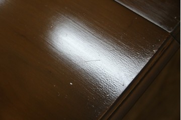 中古　カリモク家具(karimoku)　domani(ドマーニ)　Louis(ルイ)XVシリーズ　優雅な佇まいが魅力的なエクステンションテーブル　(R-077706)