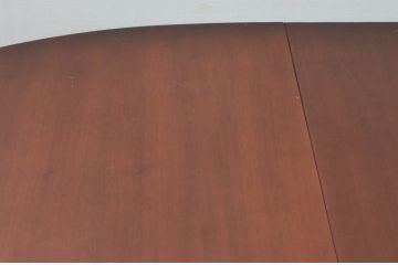 中古　カリモク家具(karimoku)　domani(ドマーニ)　Louis(ルイ)XVシリーズ　優雅な佇まいが魅力的なエクステンションテーブル(ダイニングテーブル、オーバルテーブル、食卓、4人掛け、6人掛け)(R-077706)