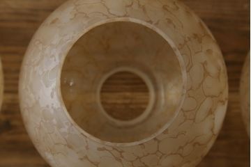 和製ビンテージ　松下電工(ナショナル)　木製のクラシックな八灯シャンデリア(天井照明、吊り下げ照明、ヴィンテージ)(R-077712)