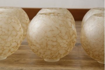 和製ビンテージ　松下電工(ナショナル)　木製のクラシックな八灯シャンデリア(天井照明、吊り下げ照明、ヴィンテージ)(R-077712)