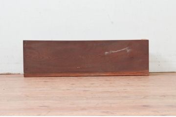 和製アンティーク　総欅(ケヤキ)材　シンプルでしっかりとしたつくりのブックスタンド(本立て)(R-077716)