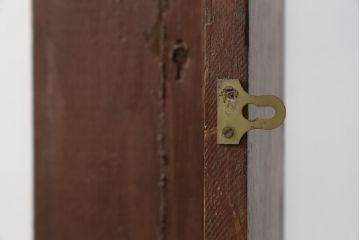 イギリスアンティーク　大型　オーク材　重厚感のある佇まいが魅力的なマントルピース(装飾、飾り棚、暖炉、ディスプレイ、英国)(R-077721)