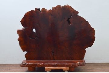 和製ビンテージ　美品!!　重厚!!　楓(カエデ)材一枚板　木の質感そのままで存在感抜群の衝立て(パーテーション、衝い立て、つい立て、間仕切り、仕切り、ディスプレイ、ヴィンテージ)(R-077724)
