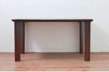 中古　カリモク家具(karimoku)　DT8511　シンプルなシルエットが魅力的なダイニングテーブル(食卓、作業台、机、4人掛け、6人掛け)(定価約12万円)(R-077726)