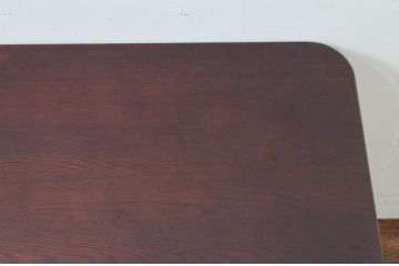 中古　カリモク家具(karimoku)　DT8511　シンプルなシルエットが魅力的なダイニングテーブル(食卓、作業台、机、4人掛け、6人掛け)(定価約12万円)(R-077726)