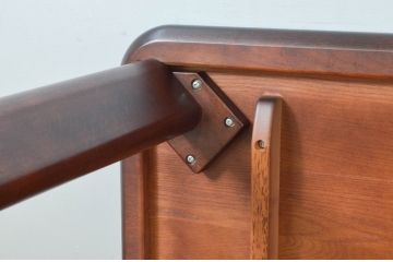 中古　カリモク家具(karimoku)　DT8511　シンプルなシルエットが魅力的なダイニングテーブル(食卓、作業台、机、4人掛け、6人掛け)(定価約12万円)(R-077726)