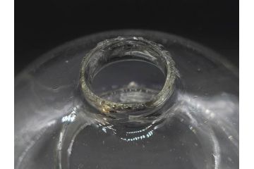 大正〜昭和初期　蓋付き　ノスタルジックな雰囲気を演出するハエ取り瓶2個セット(蠅、蝿、ハエトリ器、ガラス、硝子、フタ付き)(R-077752)