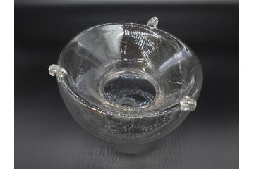 大正〜昭和初期　蓋付き　ノスタルジックな雰囲気を演出するハエ取り瓶2個セット(蠅、蝿、ハエトリ器、ガラス、硝子、フタ付き)(R-077752)