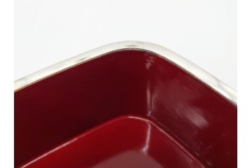 玉峰作　「梅花」　上品な梅の蒔絵が美しい御重箱&重台(木製、三段重箱、漆器、お重、共箱付き)(R-077753)