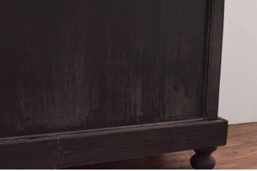 フランスアンティーク　オーク材　引き出し16杯付きのシックなフレンチカウンターテーブル(サイドボード、サイドチェスト、ドロワー、店舗什器)(R-077609)