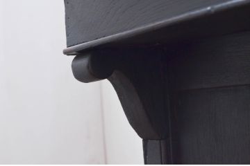 フランスアンティーク　オーク材　引き出し16杯付きのシックなフレンチカウンターテーブル(サイドボード、サイドチェスト、ドロワー、店舗什器)(R-077609)