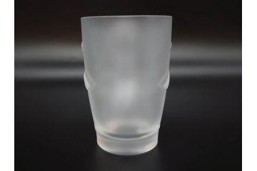 1986年　フランス　LALIQUE(ラリック)　キリンビアマグコレクション　コレクターズグラス　匠の技が光るビアマグ(クリスタルグラス、ジョッキ、KIRIN COLLECTORS GLASS、グラス)(R-077765)　