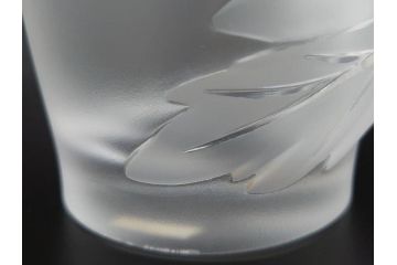 1986年　フランス　LALIQUE(ラリック)　キリンビアマグコレクション　コレクターズグラス　匠の技が光るビアマグ(クリスタルグラス、ジョッキ、KIRIN COLLECTORS GLASS、グラス)(R-077765)　