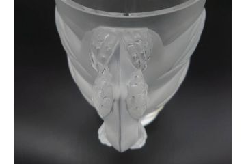 1986年　フランス　LALIQUE(ラリック)　キリンビアマグコレクション　コレクターズグラス　匠の技が光るビアマグ(クリスタルグラス、ジョッキ、KIRIN COLLECTORS GLASS、グラス)(R-077765)　