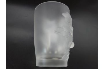 1986年　フランス　LALIQUE(ラリック)　キリンビアマグコレクション　コレクターズグラス　匠の技が光るビアマグ(クリスタルグラス、ジョッキ、KIRIN COLLECTORS GLASS、グラス)(R-077765)　