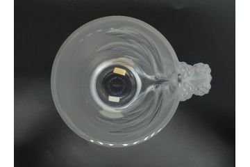 1986年　フランス　LALIQUE(ラリック)　キリンビアマグコレクション　コレクターズグラス　匠の技が光るビアマグ(クリスタルグラス、ジョッキ、KIRIN COLLECTORS GLASS、グラス)(R-077765)　