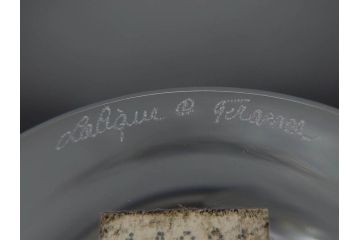 1986年　フランス　LALIQUE(ラリック)　キリンビアマグコレクション　コレクターズグラス　匠の技が光るビアマグ(クリスタルグラス、ジョッキ、KIRIN COLLECTORS GLASS、グラス)(R-077765)　
