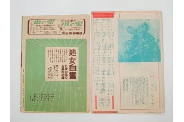 当時物　細雪　きけわだつみの声　若い人　また逢う日まで　フランス芸術祭　帝都名画座　映画パンフレットなど　50点(映画パンフ)(R‐077769)