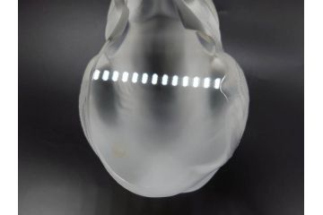 1932年　フランス　LALIQUE(ラリック)　猫　可愛らしいフォルムの猫のオブジェ(ルネ・ラリック、伏せる猫、キャット、ディスプレイ、置物、クリスタルガラス、箱付き)(R-077774)