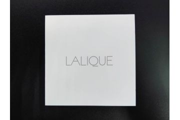 1932年　フランス　LALIQUE(ラリック)　猫　可愛らしいフォルムの猫のオブジェ(ルネ・ラリック、伏せる猫、キャット、ディスプレイ、置物、クリスタルガラス、箱付き)(R-077774)