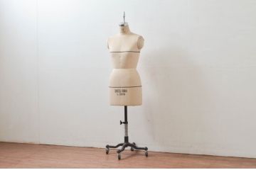 和製ビンテージ　大洋工芸　10MISSY　アトリエのような雰囲気づくりにぴったりなトルソー(DRESS FORM 1st EDITION、マネキン、ディスプレイ雑貨、店舗什器、ヴィンテージ)(R-077782)