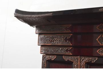 中古　未使用展示品　70代　金仏壇　落ち着きのある色合いが魅力の仏壇(定価約110万円)(R-077789)